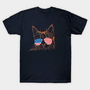 Patriot Cat T-Shirt